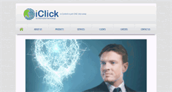 Desktop Screenshot of iclick-eg.com